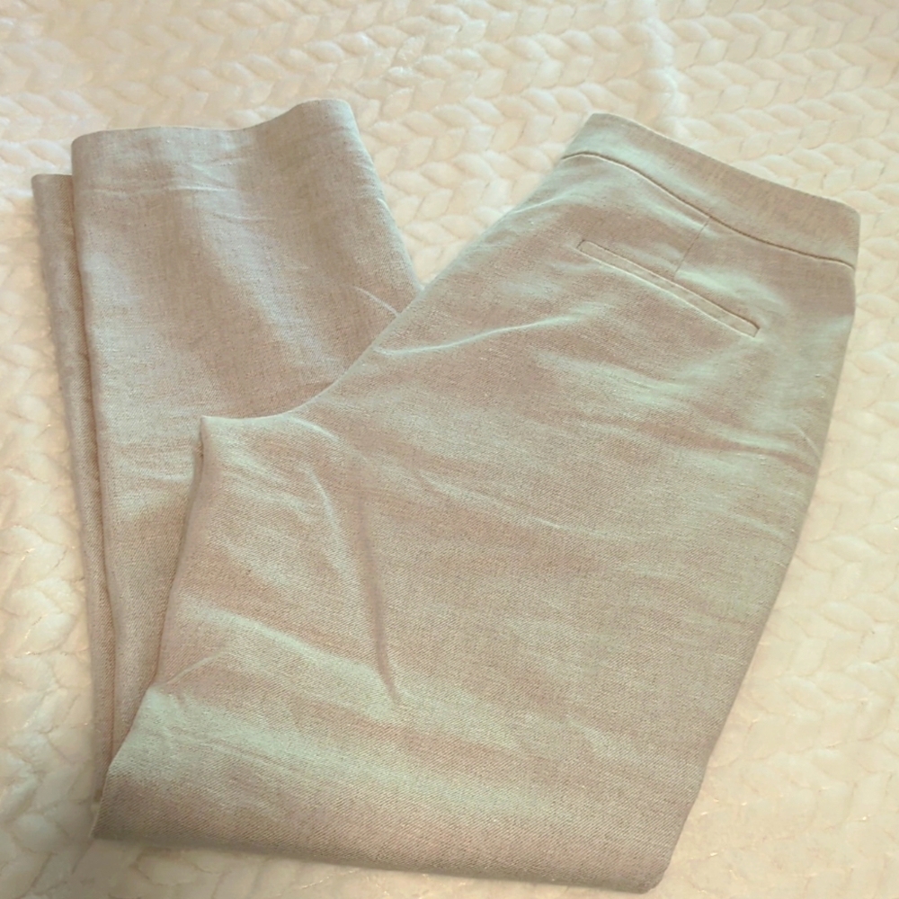 J. Crew Kate Style Linen Pant